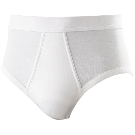 Le slip kangourou à poche blanc taille haute